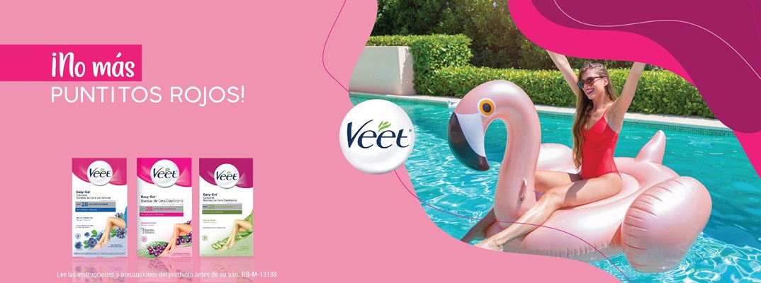 Bandas Corporales de Cera Fría Veet